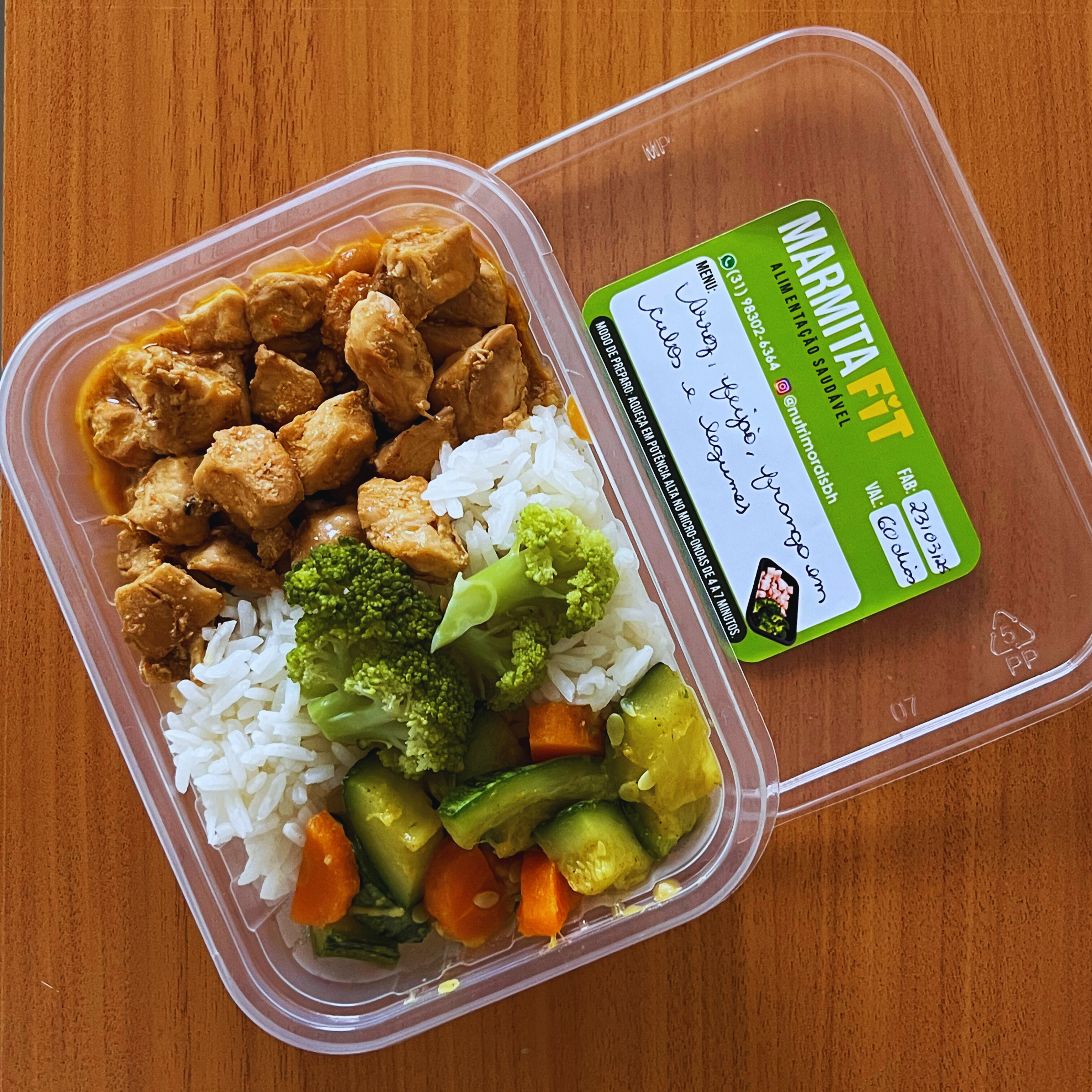 Arroz, Feijão, Carne de Panela e Legumes