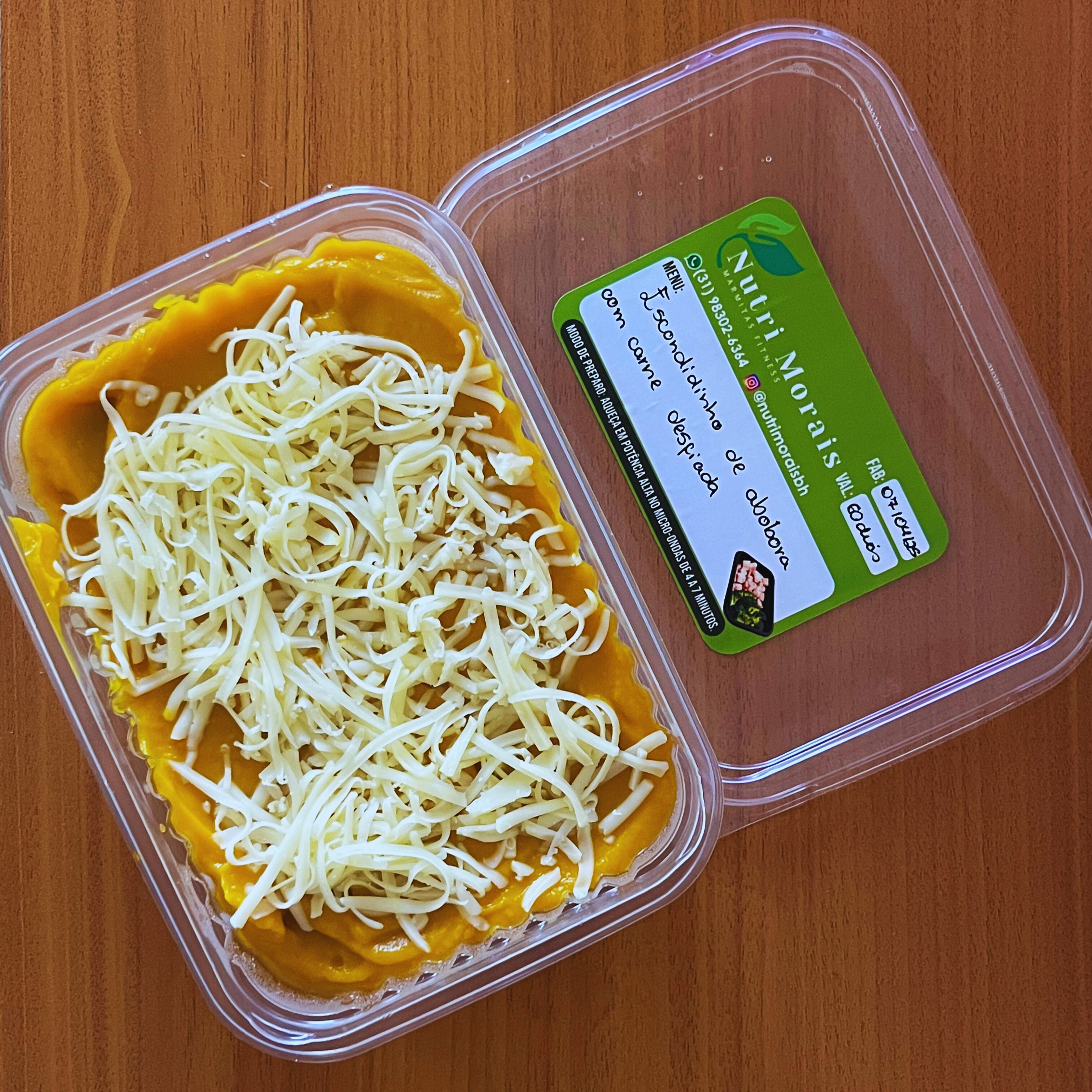 Escondidinho de Abóbora com Carne