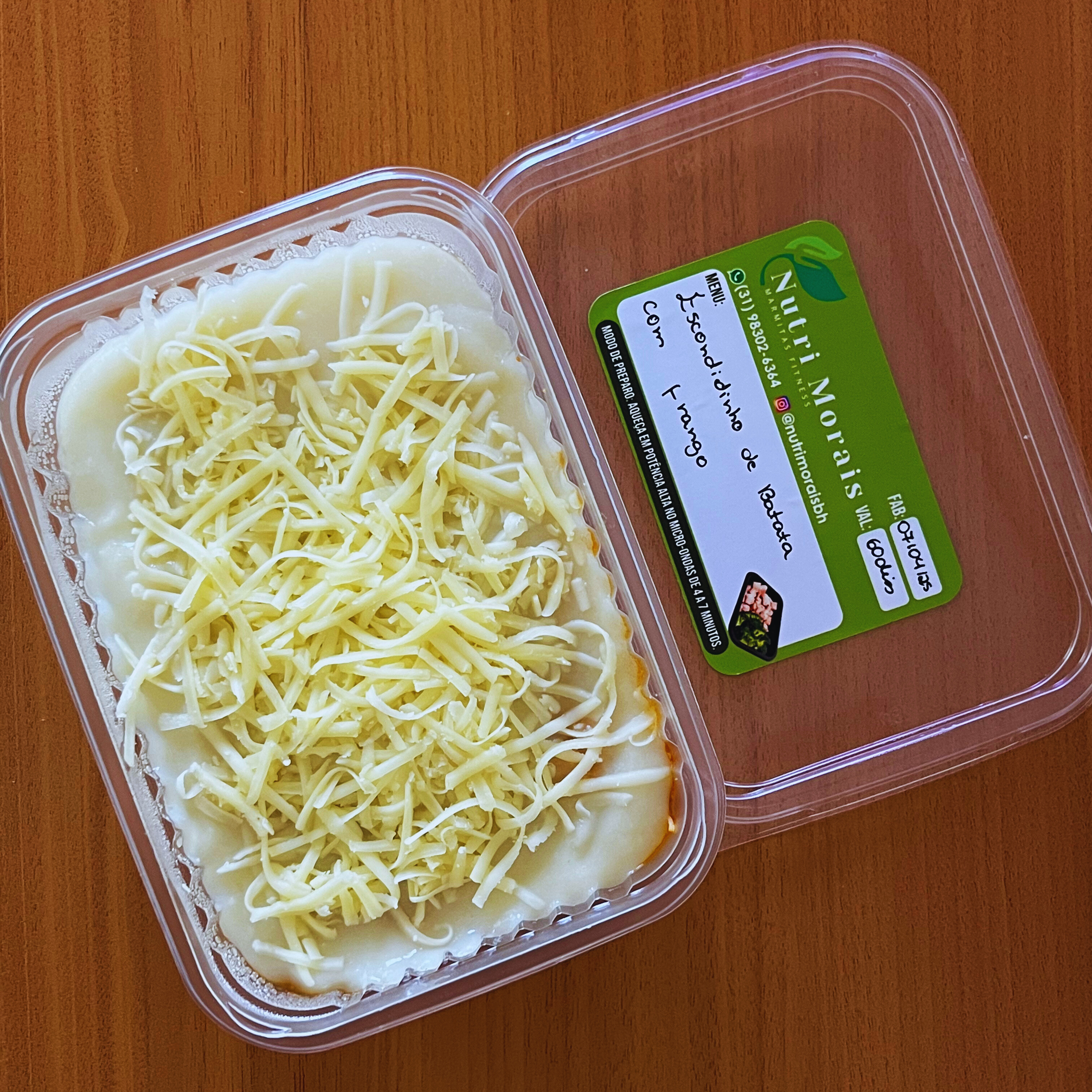 Escondidinho de Batata (Frango ou Carne)